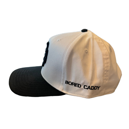 BC Puff Snapback White/Black