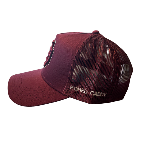 BC Puff Trucker Maroon