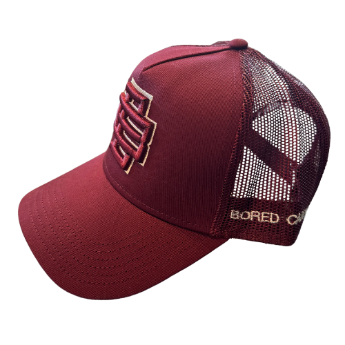 BC Puff Trucker Maroon