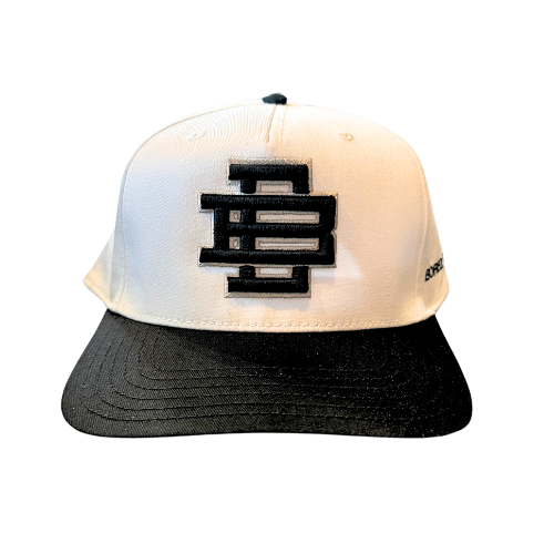 BC Puff Snapback White/Black