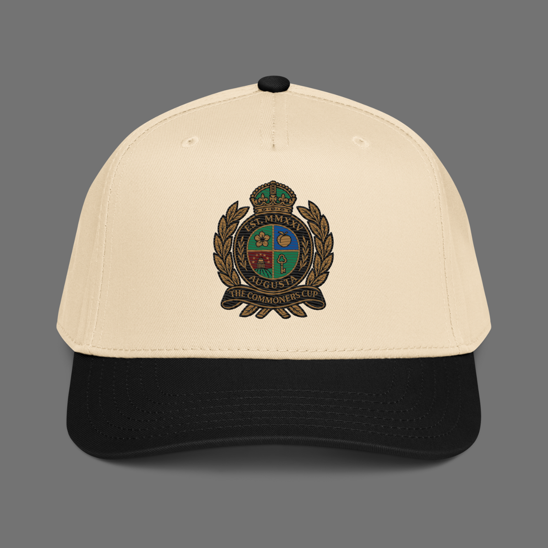Commoners Cup Black Bill Hat