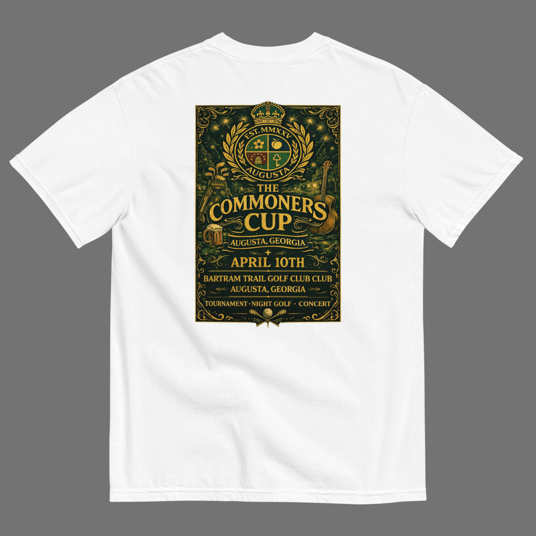 Commoners Cup White T-Shirt