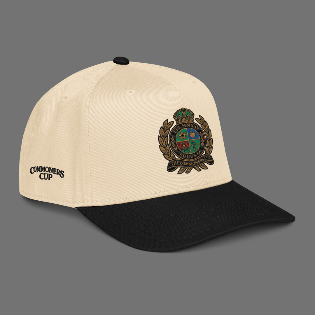 Commoners Cup Black Bill Hat