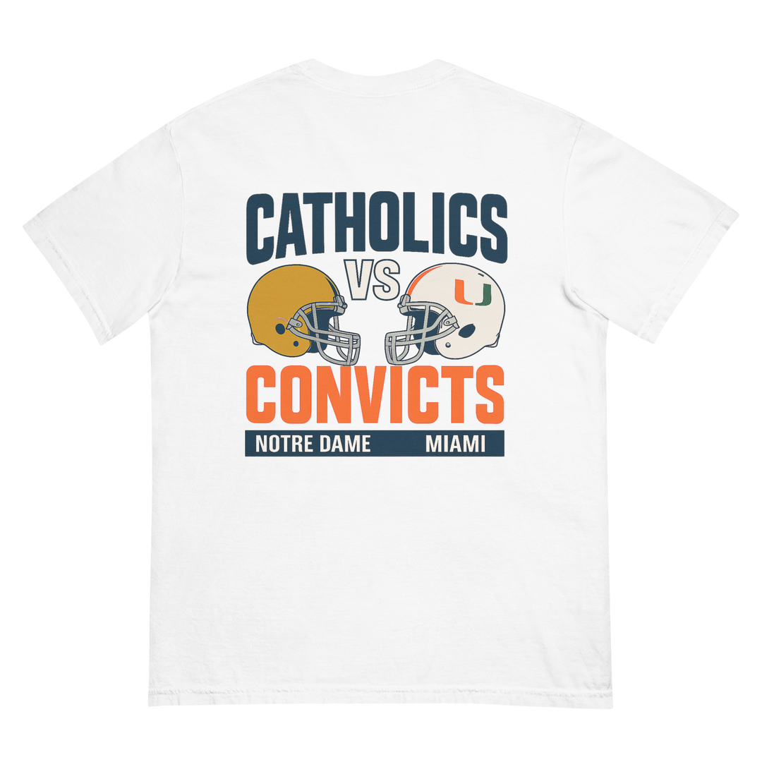 Catholics vs Convicts T-Shirt